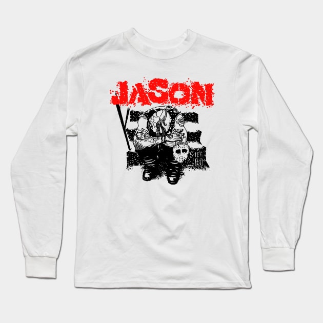 Jason Rancid Album Cover Long Sleeve T-Shirt by Ibentmywookiee